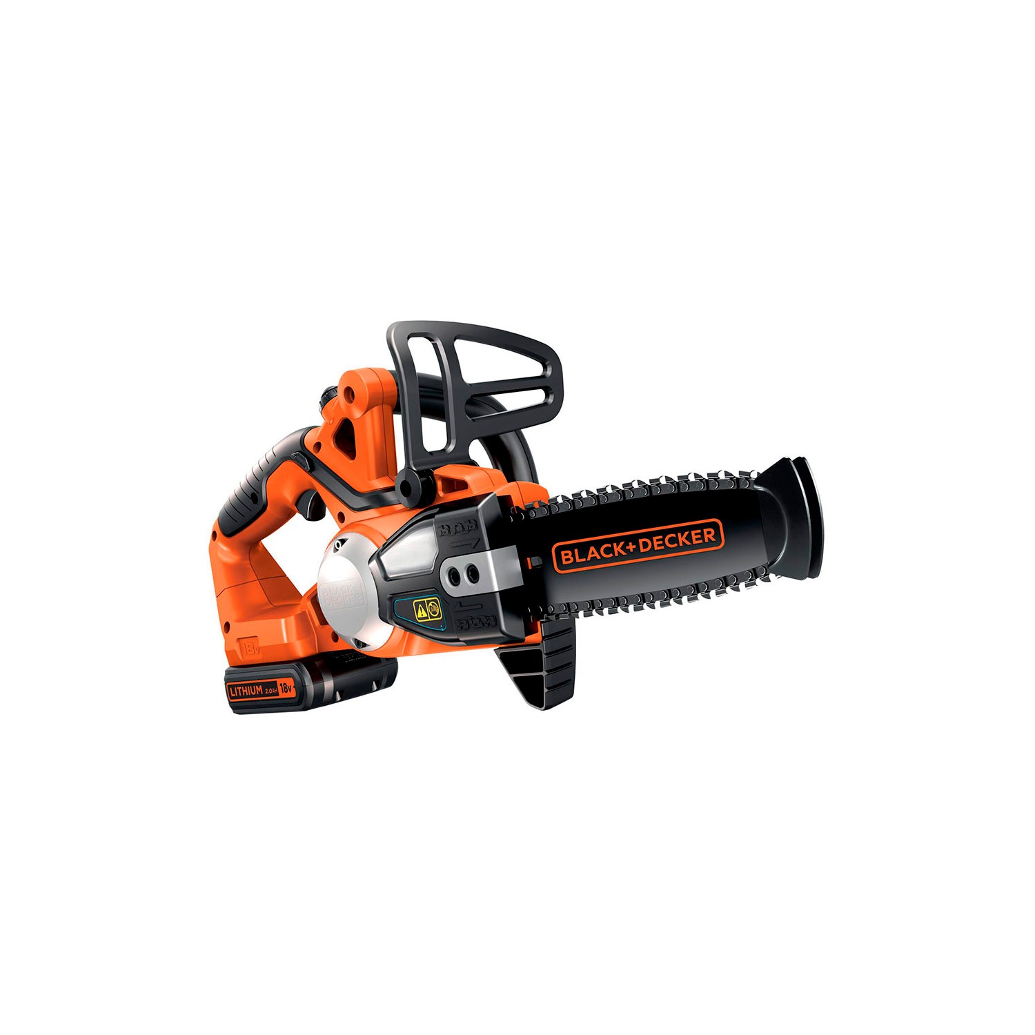 Motosierra 18v a bateria 2ah gkc1820l20-qw black+decker