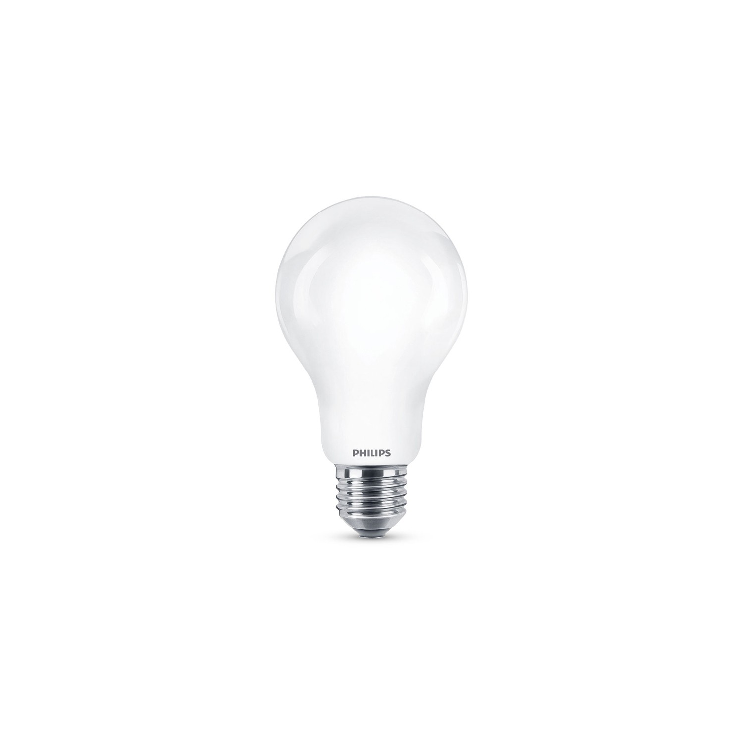 Bombilla standard led e27 17,5w 2452lm 6500k luz fria ø7,5x12,1cm. philips