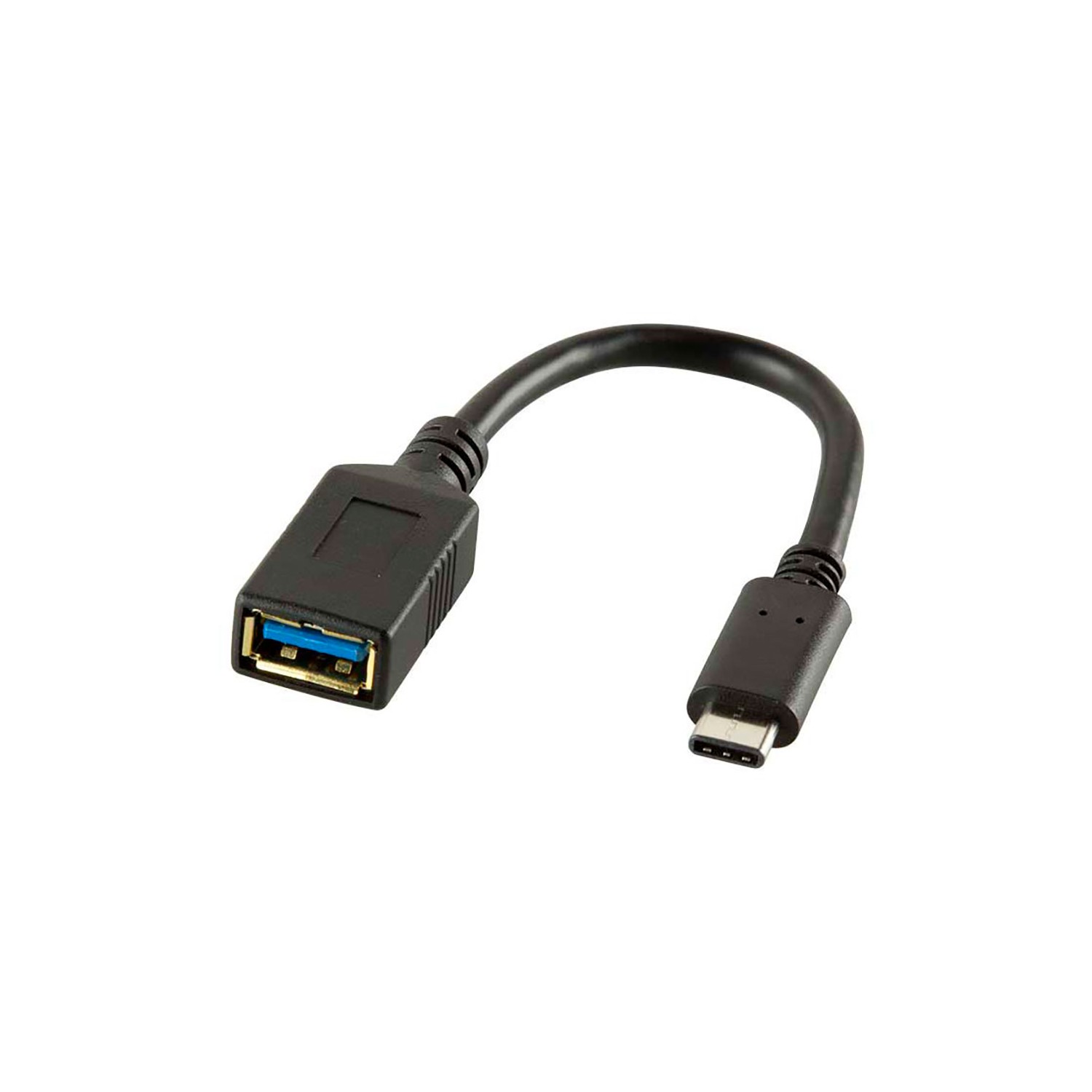 Cable adaptador usb 3.1 tipo c macho a tipo a hembra l logilink