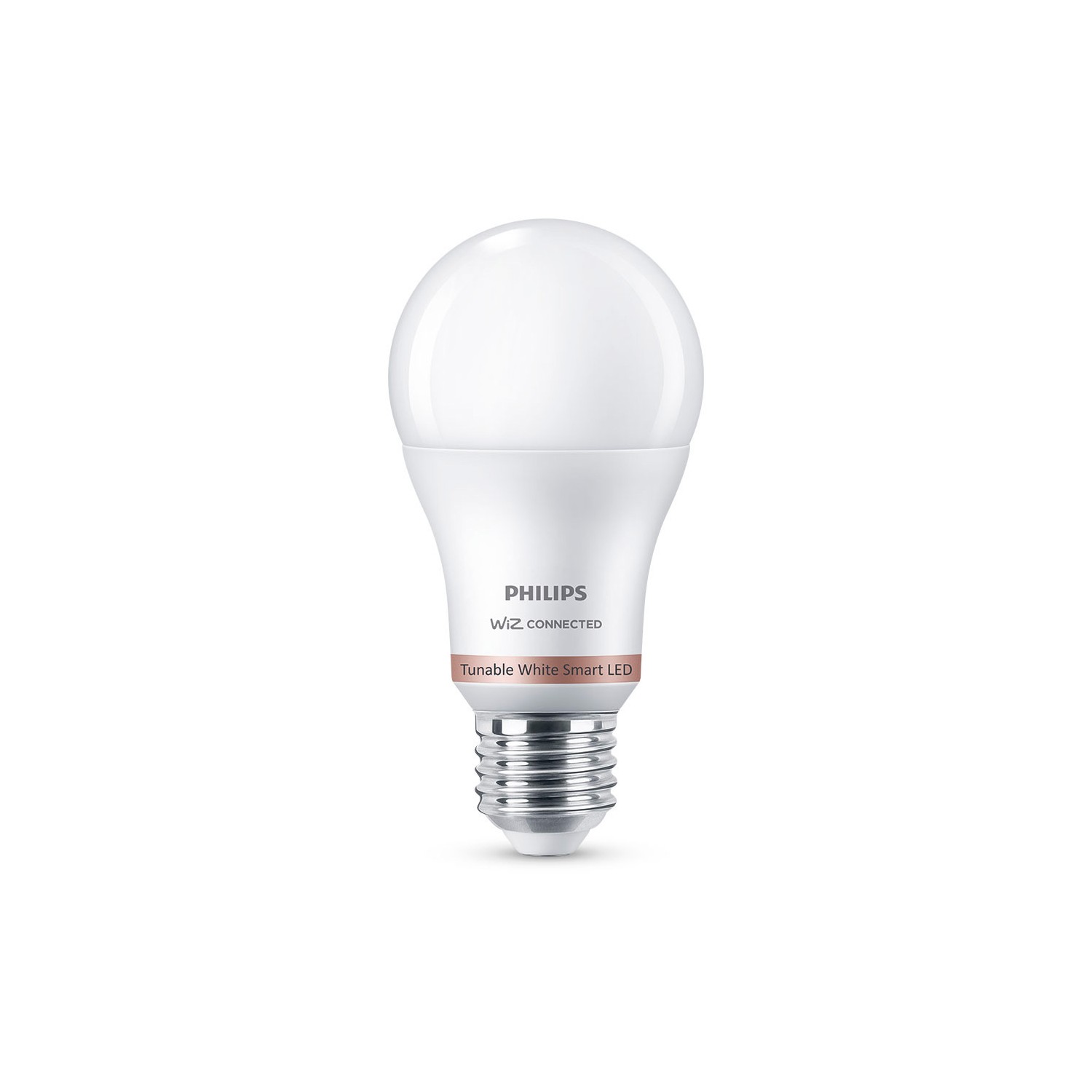 Bombilla led standard e27 8w 2.700k-6.500k 806lm wifi philips wiz