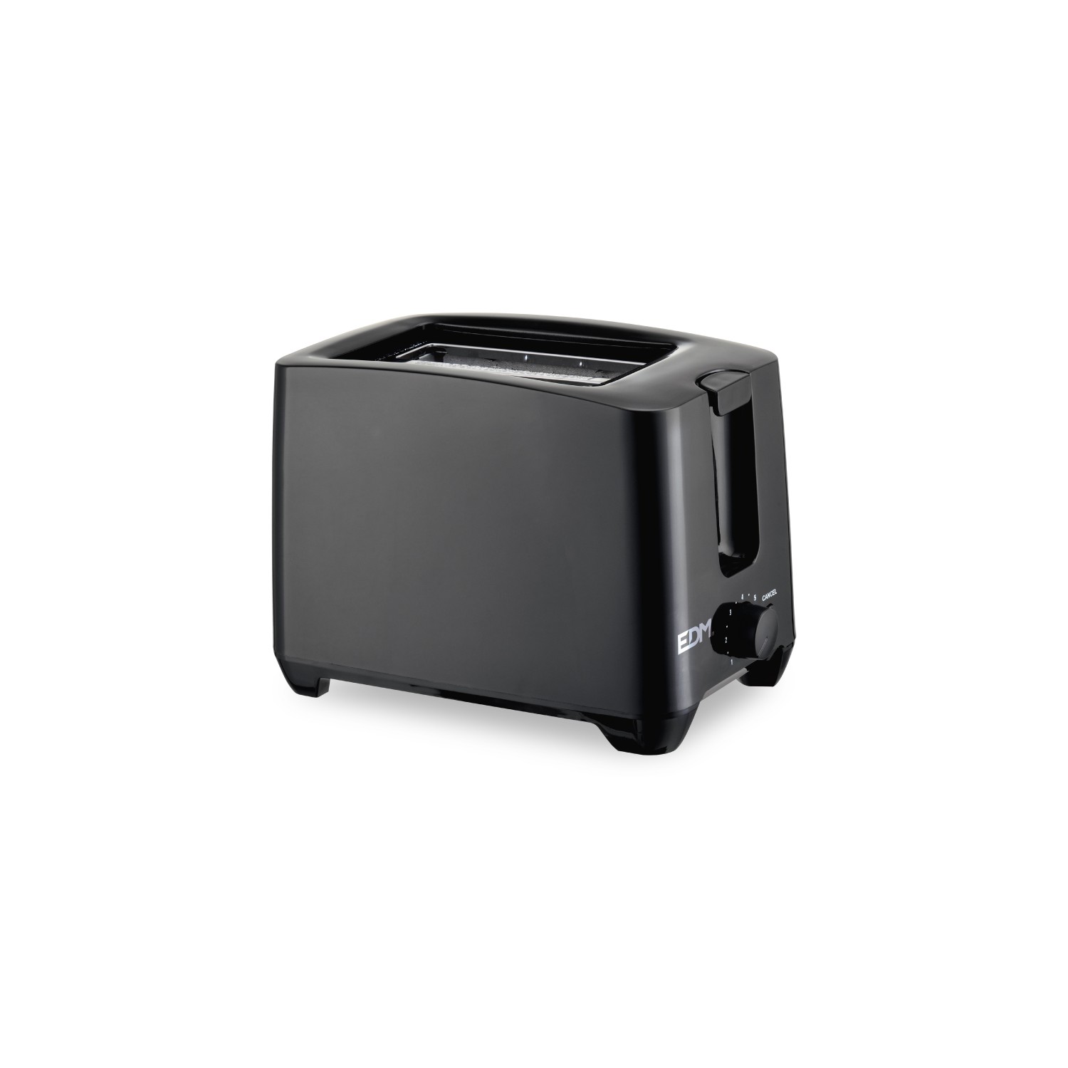 Tostadora doble ranura black design 750w edm