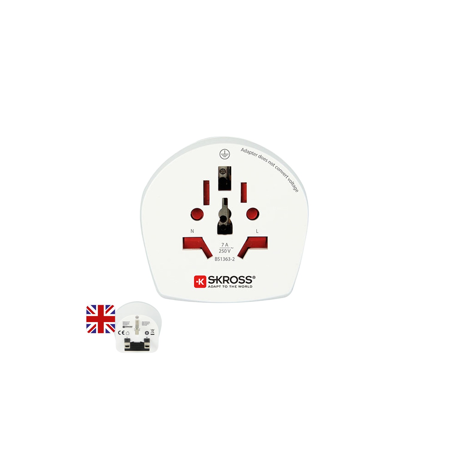 Adaptador mundial a reino unido skross 1500225-e