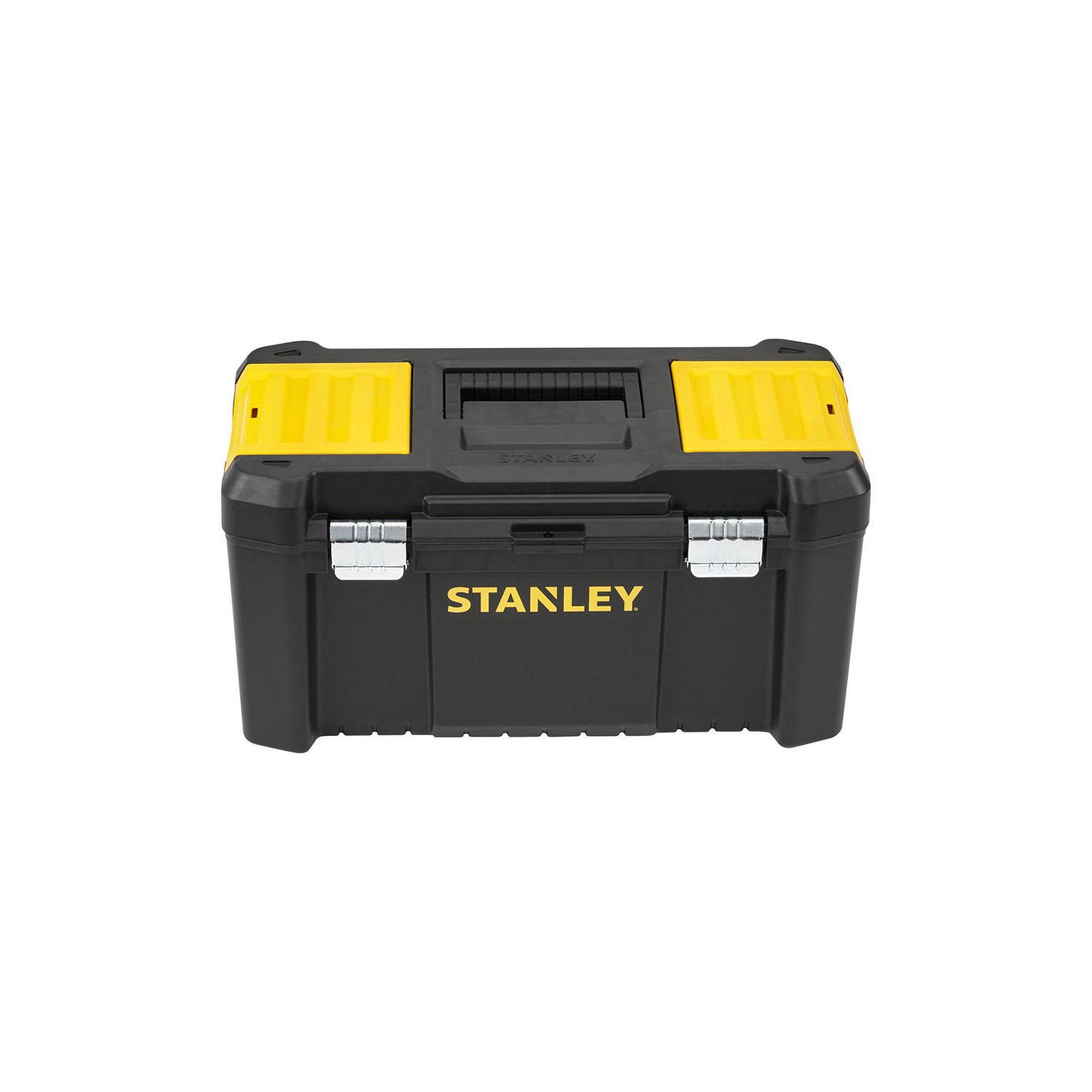 Caja de herramientas de plástico 19"/48cm con cierres de metal stst1-75521 stanley