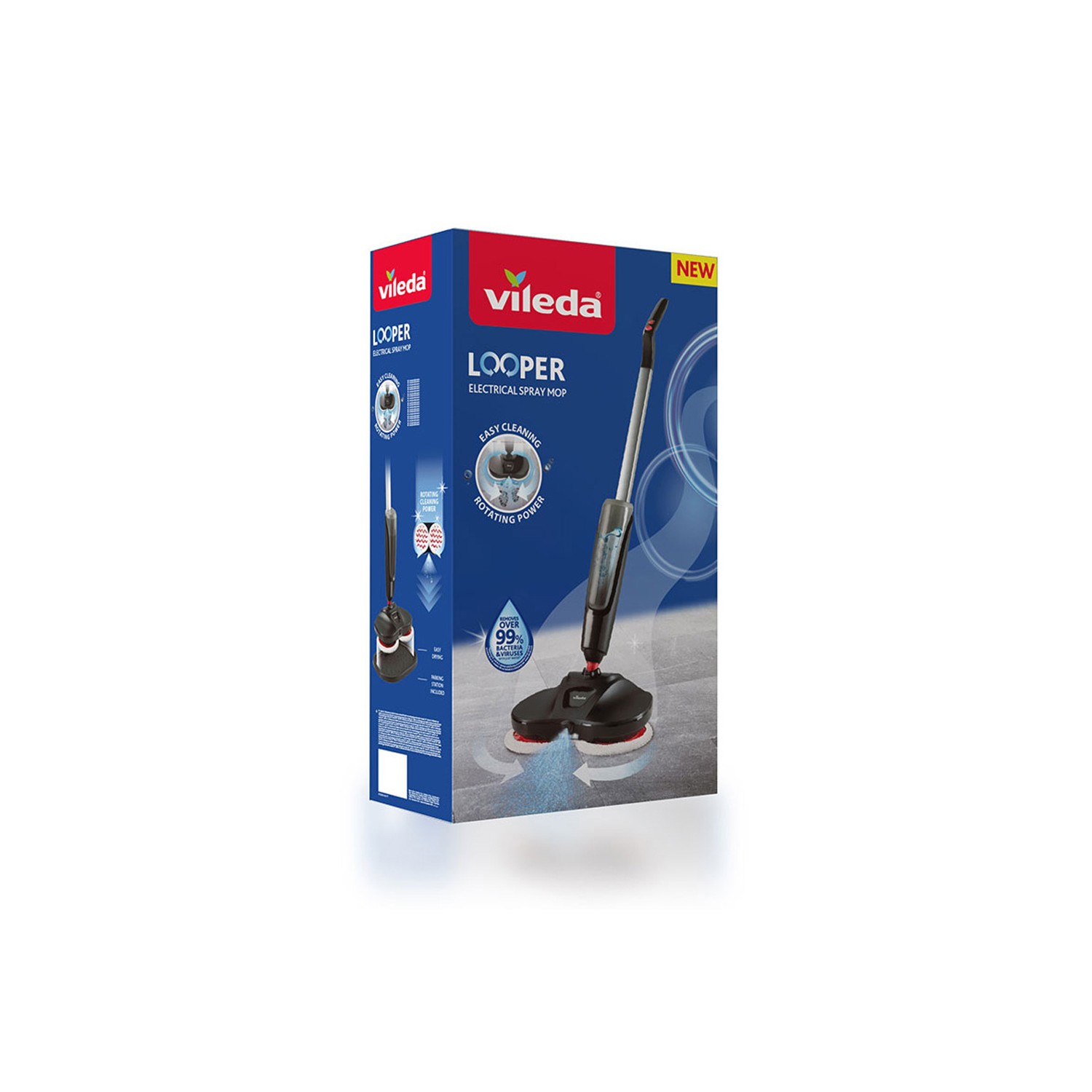 Looper fregona electrica con spray 169833 vileda