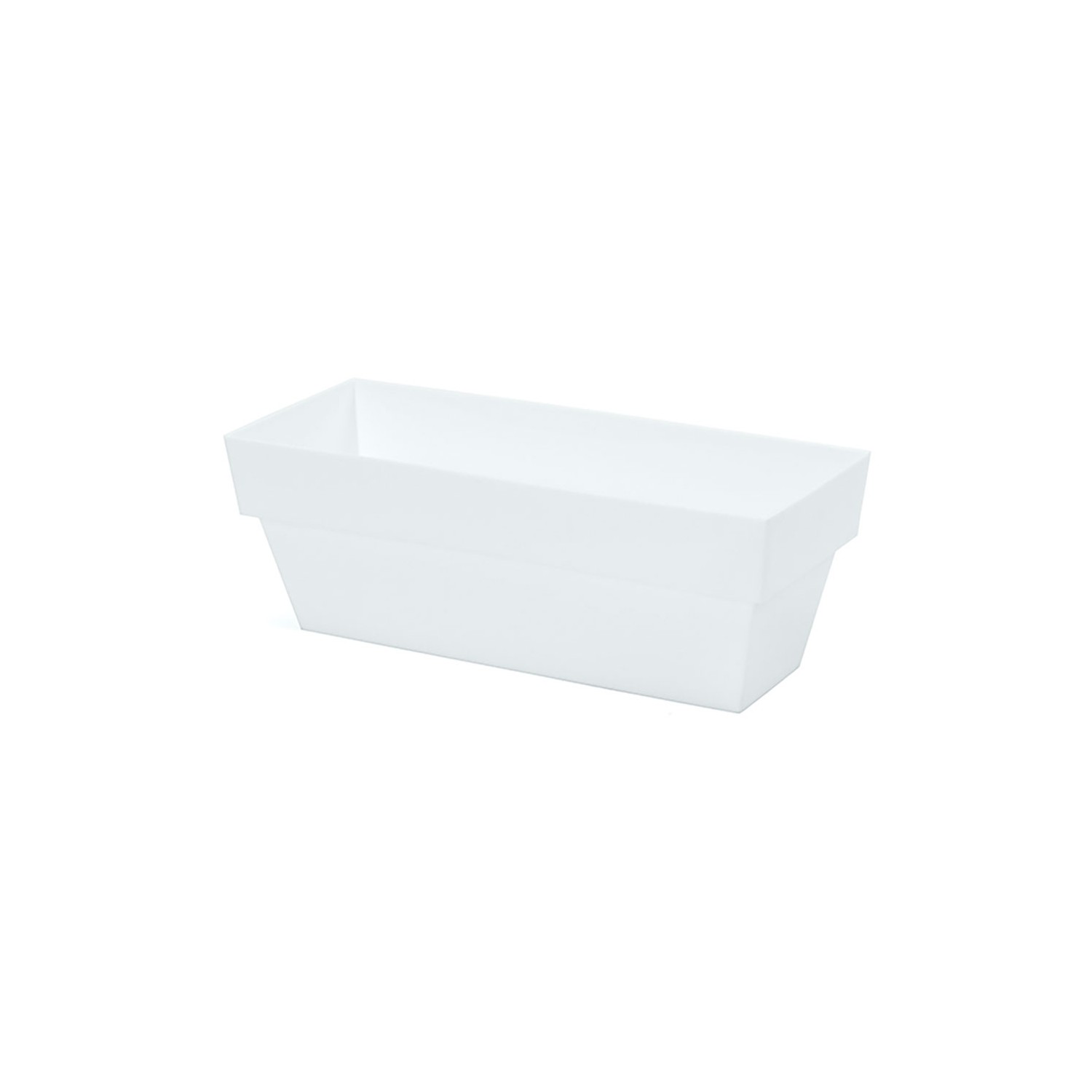 Jardinera limited 12x30cm blanco plastiken