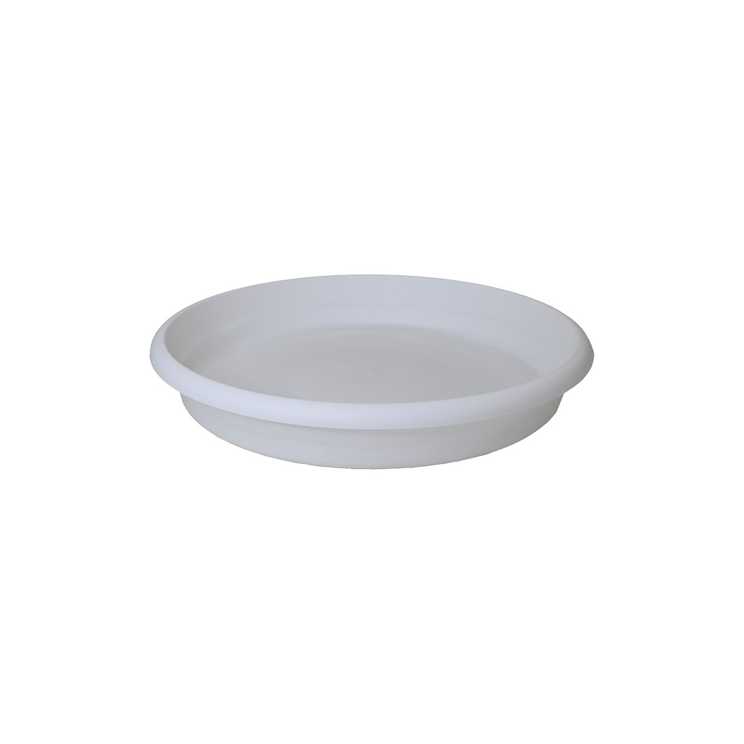 Plato de inyeccion para maceta terra ø20cm blanco plastiken