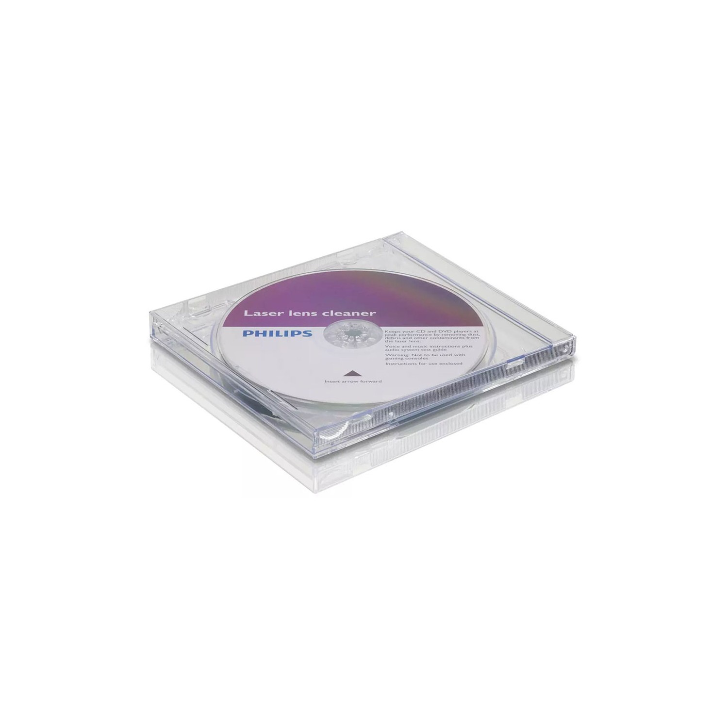 Cd limpiador de lente para reproductor cd/dvd svc2330/10 philips