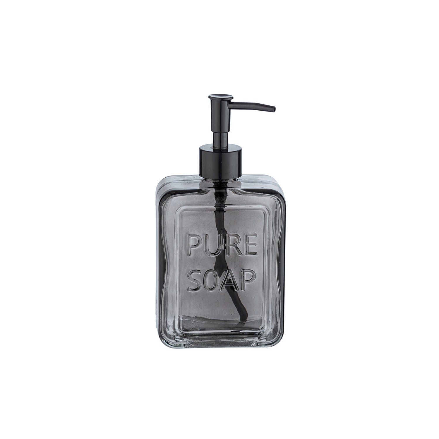 Dosificador de jabón pure soap gris 24713100 wenko