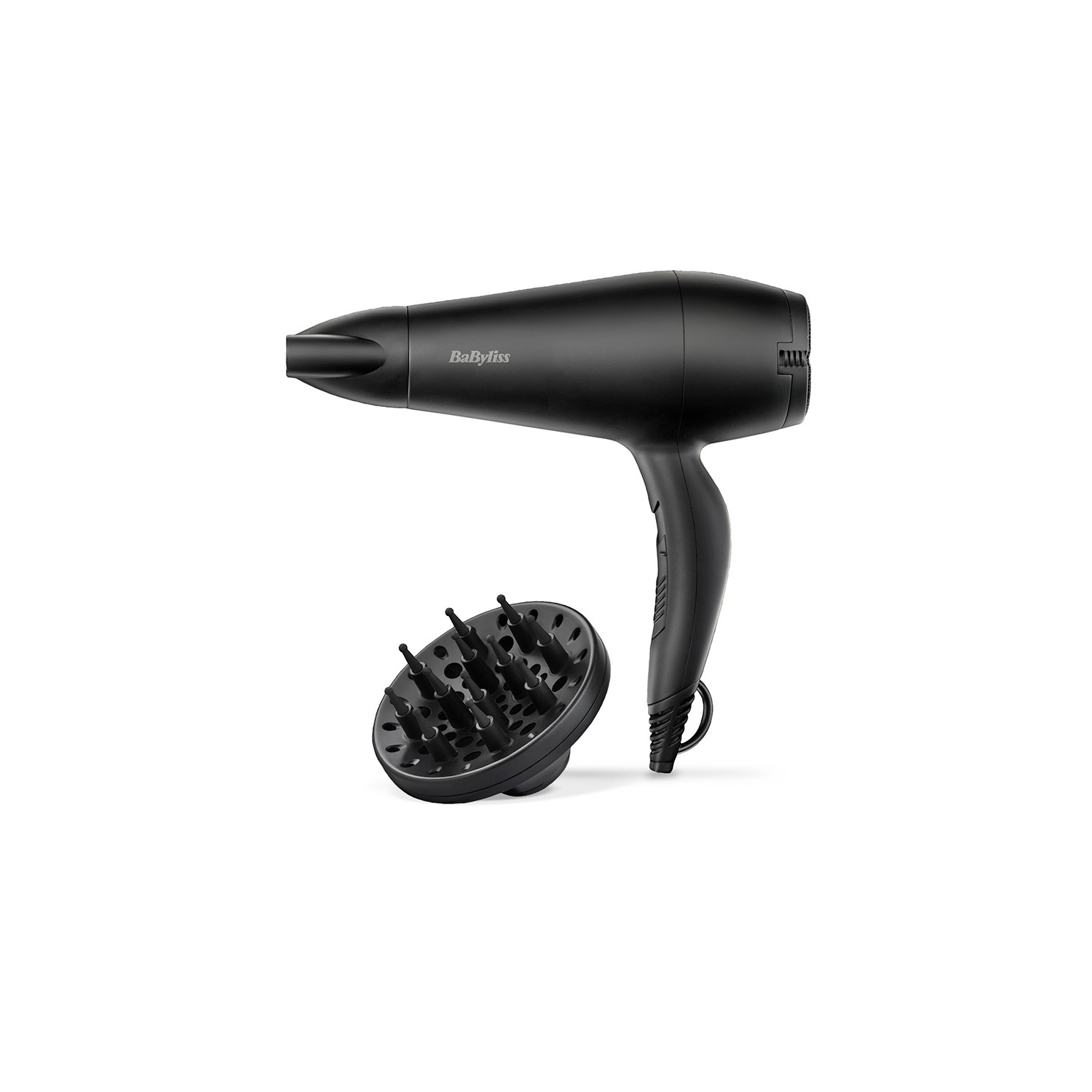 Secador 2000w con difusor negro smooth d215de babyliss