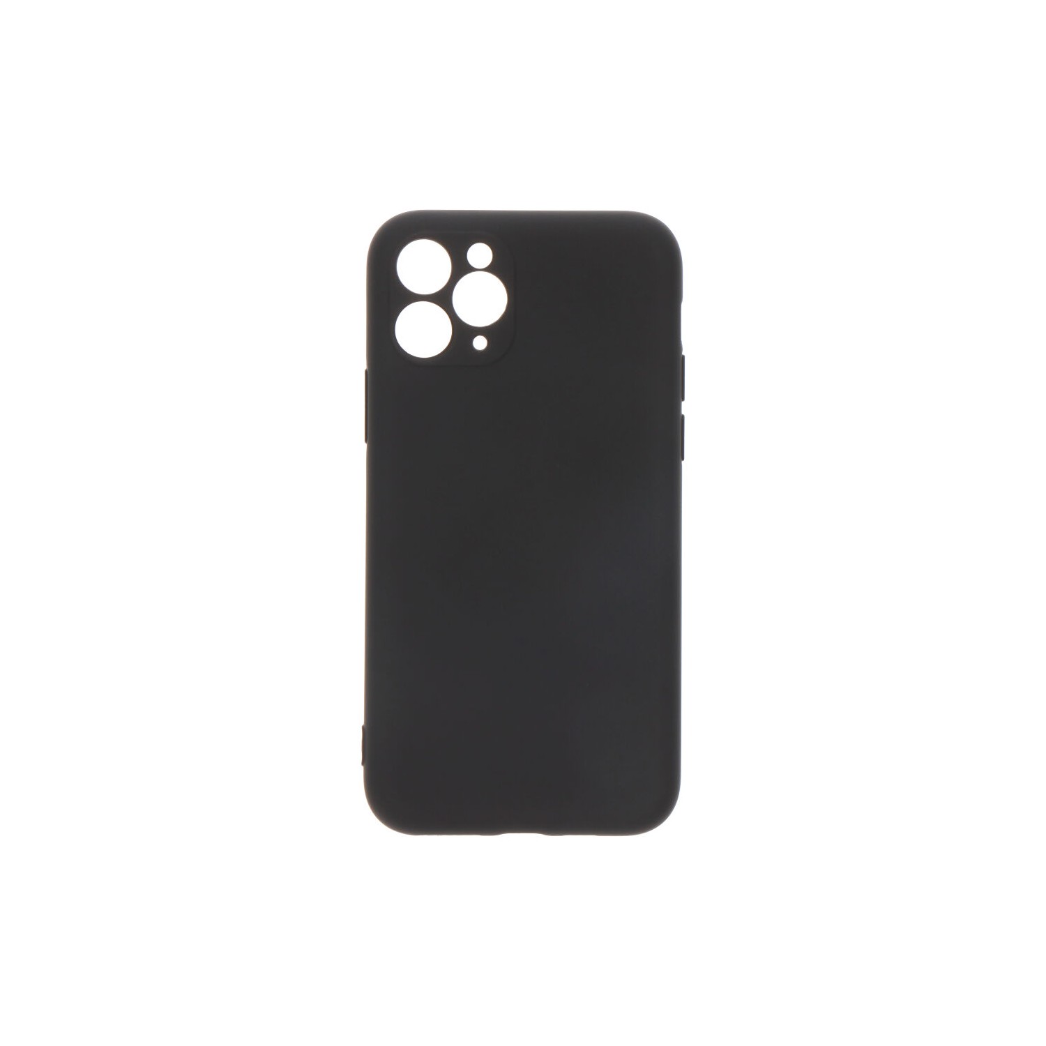 Carcasa negra de plástico soft touch para iphone 11 pro