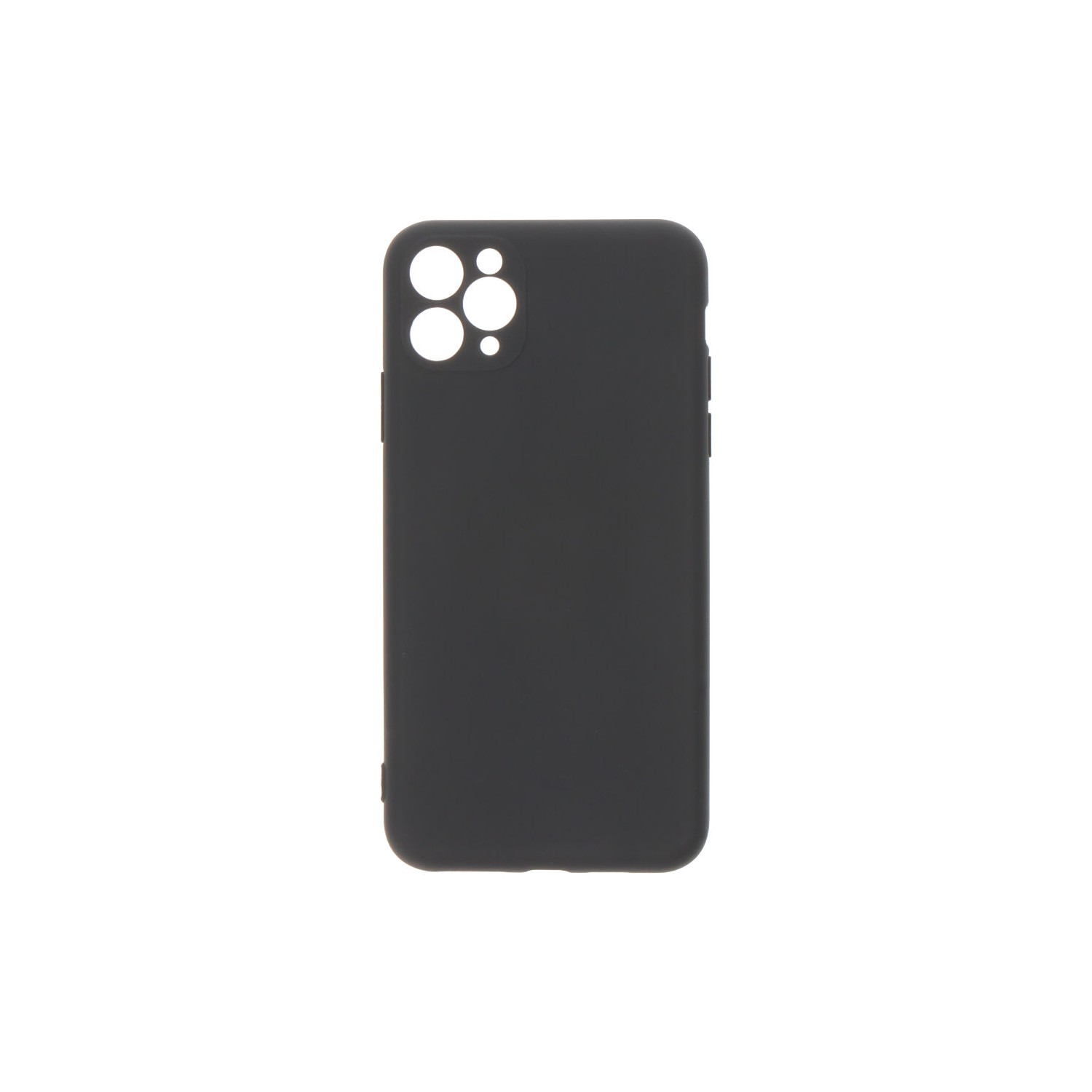 Carcasa negra de plástico soft touch para iphone 11 pro max