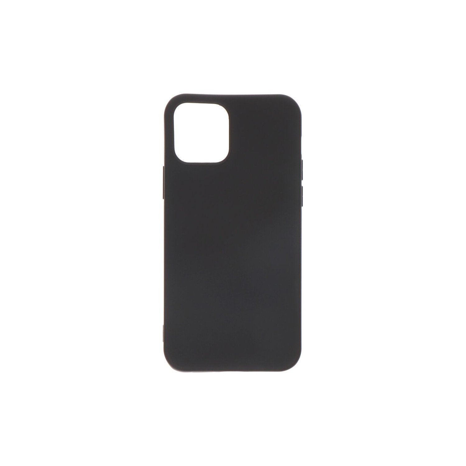 Carcasa negra de plástico soft touch para iphone 12 pro