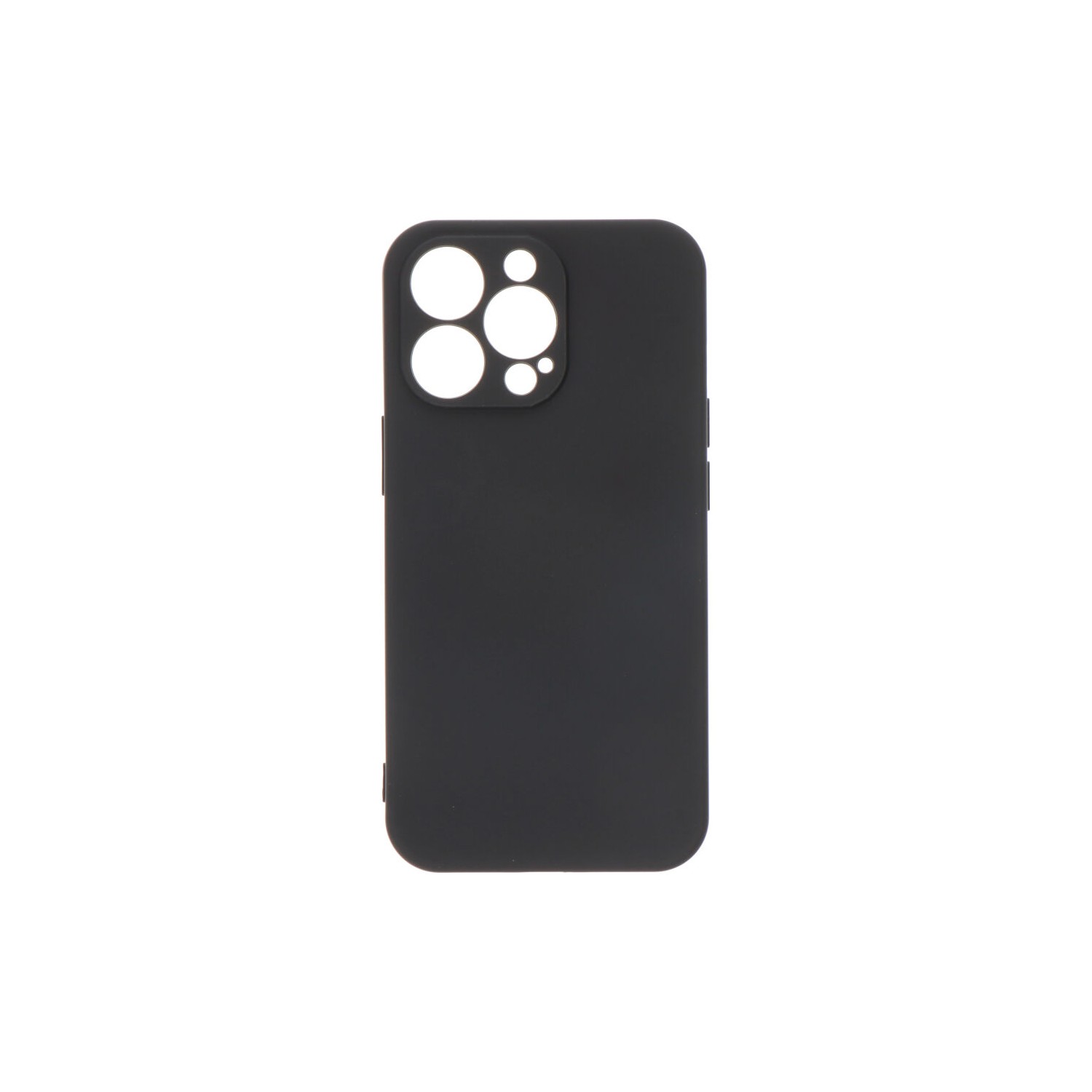 Carcasa negra de plástico soft touch para iphone 13 pro