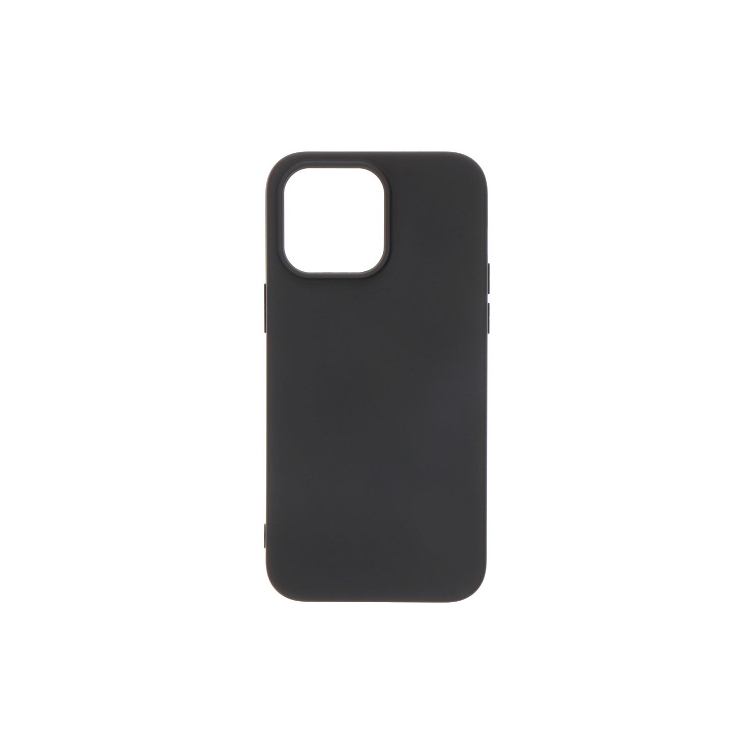 Carcasa negra de plástico soft touch para iphone 14 pro max